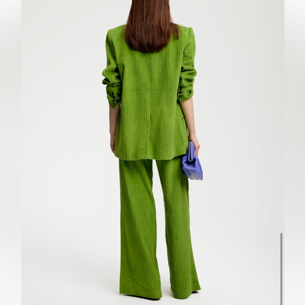 MEGANGZ TROUSERS. Color: Minced Herb. New with tags.